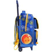 Foto de Mochila Escolar Dragon Ball Super Azul Con Ruedas Yadatex 