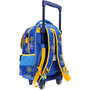 Foto de Mochila Escolar Dragon Ball Super Azul Con Ruedas Yadatex 