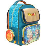 Foto de Mochila Escolar Dragon Ball Super Cian Oscuro Yadatex 