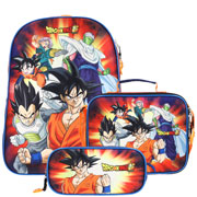 Foto de Mochila Escolar Dragon Ball Super Set Con 3 Multicolor Yadatex 