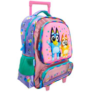 Foto de Mochila Escolar Fotorama Bluey Rosa con Ruedas 