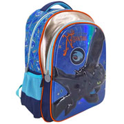 Foto de Mochila Escolar Fotorama Htt Your Dragon Azul 