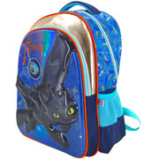 Foto de Mochila Escolar Fotorama Htt Your Dragon Azul 