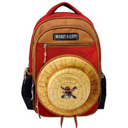 Foto de Mochila Escolar Fotorama One Piece Rojo 