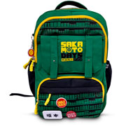 Foto de Mochila Escolar Fotorama Sakamoto Days Verde 