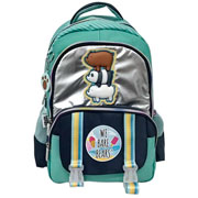 Foto de Mochila Escolar Fotorama We Bare Bears Verde 