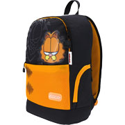 Foto de Mochila Escolar Garfield Negro/Naranja Yadatex 