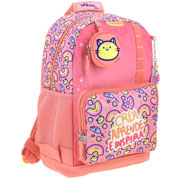 Foto de Mochila Escolar Happy Girl Naranja Chenson Vb70811 