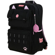 Foto de Mochila Escolar Happy Girl Negro Chenson Hg70815 