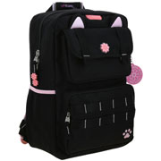 Foto de Mochila Escolar Happy Girl Negro Chenson Hg70815 