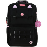 Foto de Mochila Escolar Happy Girl Negro Chenson Hg70815 