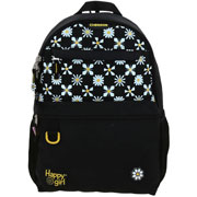 Foto de Mochila Escolar Happy Girl Negro Chenson Hg71120 