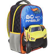 Foto de Mochila Escolar Hot Wheels Amarillo Yadatex 