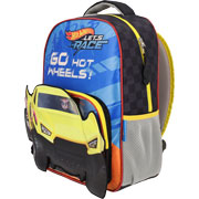 Foto de Mochila Escolar Hot Wheels Amarillo Yadatex 