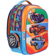 Foto de Mochila Escolar Hot Wheels Azul Yadatex 