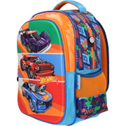 Foto de Mochila Escolar Hot Wheels Azul Yadatex 
