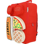 Foto de Mochila Escolar Lego 5 Bolsillos Rojo Yadatex 