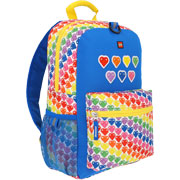 Foto de Mochila Escolar Lego Corazon Multicolor Yadatex 