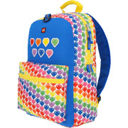 Foto de Mochila Escolar Lego Corazon Multicolor Yadatex 