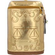 Foto de Mochila Escolar Libra Caballeros Del Zodiaco Dorado Yadatex 