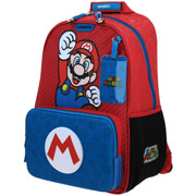 Foto de Mochila Escolar Mario Bros Azul Chenson Mb71104 