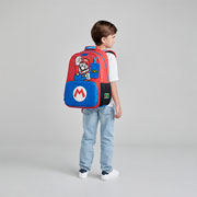 Foto de Mochila Escolar Mario Bros Azul Chenson Mb71104 