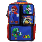 Foto de Mochila Escolar Mario Bros Rojo Chenson Mb71081 