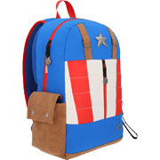 Foto de Mochila Escolar Marvel Capitan America Azul Yadatex 