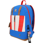 Foto de Mochila Escolar Marvel Capitan America Azul Yadatex 