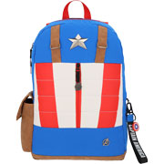 Foto de Mochila Escolar Marvel Capitan America Azul Yadatex 