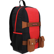 Foto de Mochila Escolar Marvel Deadpool Rojo Yadatex 