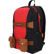 Foto de Mochila Escolar Marvel Deadpool Rojo Yadatex 