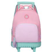 Foto de Mochila Escolar May Fair Pink Vibes con Ruedas 