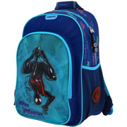 Foto de Mochila Escolar Miles Morales Azul Chenson Mm70883 