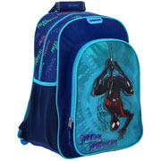 Foto de Mochila Escolar Miles Morales Azul Chenson Mm70883 