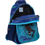Foto de Mochila Escolar Miles Morales Azul Chenson Mm70883 