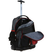 Foto de Mochila Escolar Miles Morales Con Ruedas Gris Chenson Mm71020 