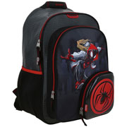 Foto de Mochila Escolar Miles Morales Gris Chenson Mm71017 