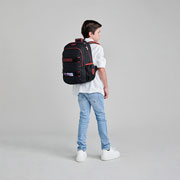 Foto de Mochila Escolar Miles Morales Negro Chenson Mm70869 