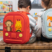 Foto de Mochila Escolar Miquelrius Bus Stop Roja 
