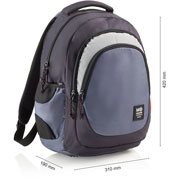Foto de Mochila Escolar Mqr Berlin Rider Blue Triple 