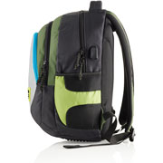 Foto de Mochila Escolar Mqr Berlin Rider Green Triple 