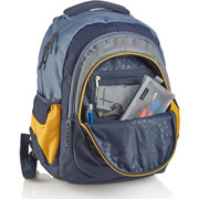 Foto de Mochila Escolar Mqr Berlin Rider Square Triple Negro 