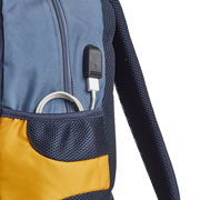 Foto de Mochila Escolar Mqr Berlin Rider Square Triple Negro 