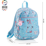 Foto de Mochila Escolar Mqr Lisboa Bunny Bliss Triple 