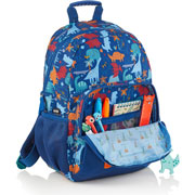 Foto de Mochila Escolar Mqr London Dino Doble 