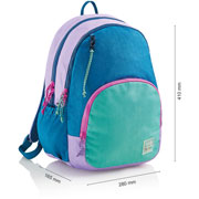 Foto de Mochila Escolar Mqr Oslo Rider Purple Triple 