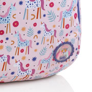 Foto de Mochila Escolar Mqr Oslo Unicorn Triple Con Ruedas 