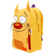 Foto de Mochila Escolar Nick 90S Cat/Dog Amarillo Yadatex 