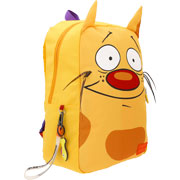 Foto de Mochila Escolar Nick 90S Cat/Dog Amarillo Yadatex 